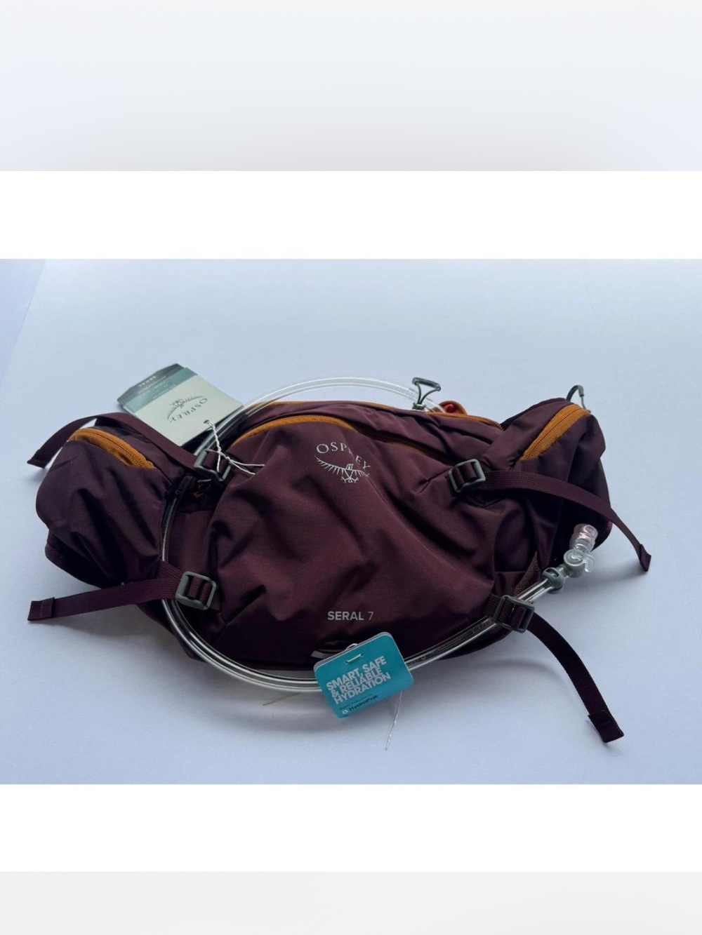 Osprey Seral 7 Hydration Waist Pack - Burgundy nwt
